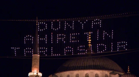 The Blue Mosque#1 Stock Footage 23344320