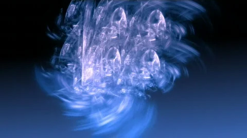 Blue motion background d2245B Stock Footage 401174