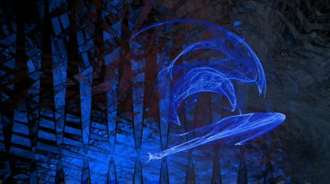 Blue motion background d2644S Stock Footage 608747