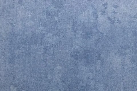 Blue mottled fabric texture background with subtle textile detail Foto stock