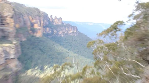 The Blue Mountains Australia Stock Footage 97184121