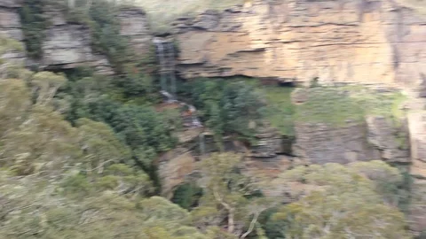 The Blue Mountains in Australia Stock Footage 97184237