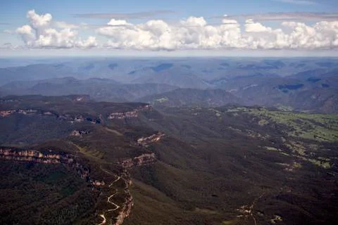 Blue Mountains Foto stock