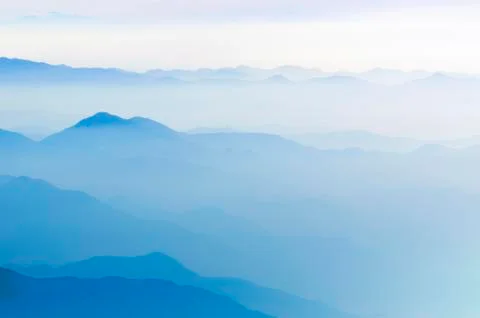 Blue mountains Stock Photos