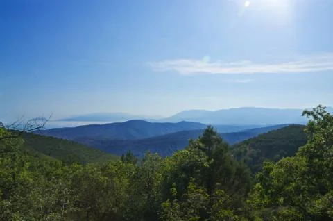 Blue mountains Stock Photos