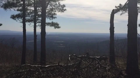 Blue Mountaintop Stock Footage 73610070