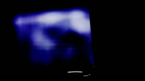 Blue movie Video stock 12452133