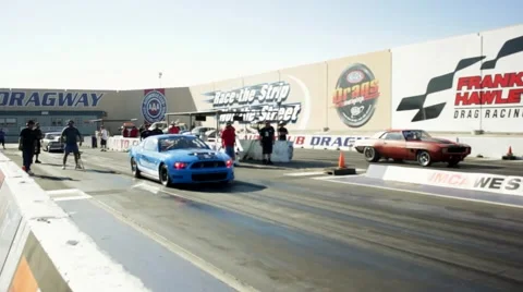 Blue Mustang Video stock 55276095