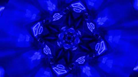Blue neon color abstract background Stock Footage 229453985