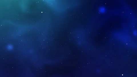 Blue neon color gradient background animation with white particles Stock Footage 168808637