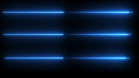 Blue neon laser lines flowing light loop animation bright vibrant abstract .. Video stock 330849581