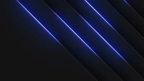 Blue Neon Light Pattern loop Stock Footage 220155115