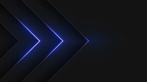 Blue Neon Light Pattern loop Stock Footage 220155116