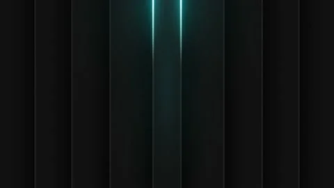 Blue Neon Light Pattern loop Stock Footage 220155155