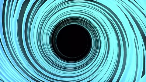 Blue neon, luminous moving streams of light, around. energy flying wave line . Stock Footage 237453522