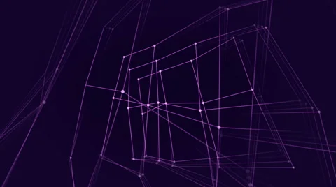 Blue Net Lines Background 2 Stock Footage 43164988