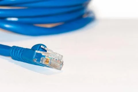 The blue net wire 스톡 사진