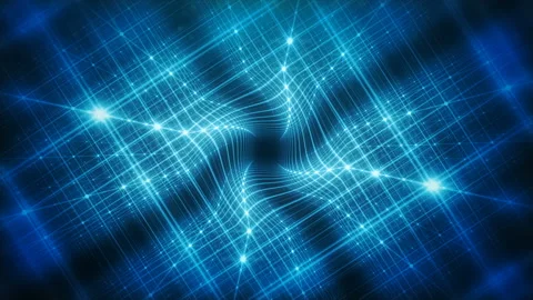 Blue Network structure animation 動画素材 101443178