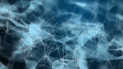 Blue network technology concept background Stock Footage 120021495