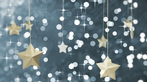 Blue New Year Loopable Background Video stock 56998687