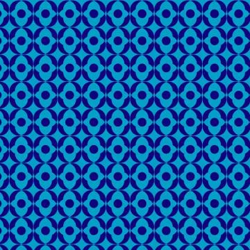 Blue Nice Pattern design Template Stock Illustration