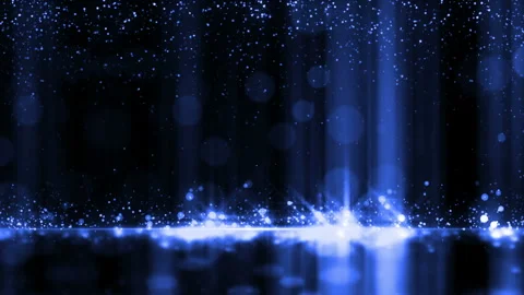 Blue Night Awards Glitter Background 4K Vidéo 148217664