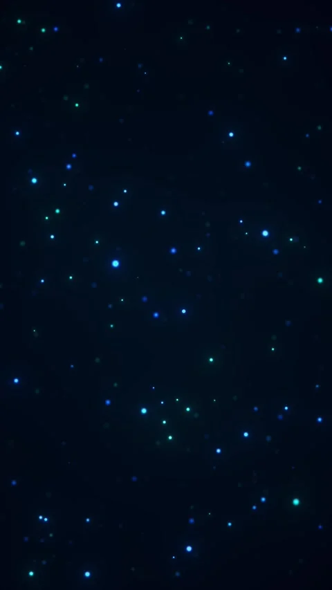 Blue Night Sky Particles Stock Footage 316842028