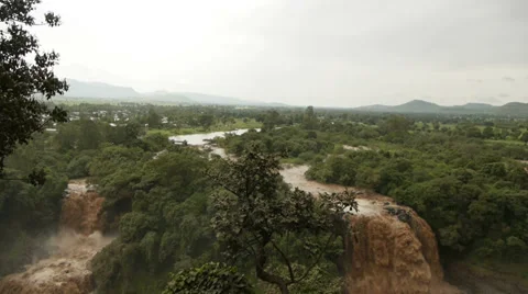 Blue Nile Falls 1 스톡 동영상 29816694