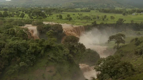 Blue Nile Falls 2 Stock Footage 29917172