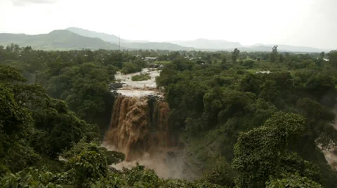 Blue Nile Falls 3 Stock Footage 29916825