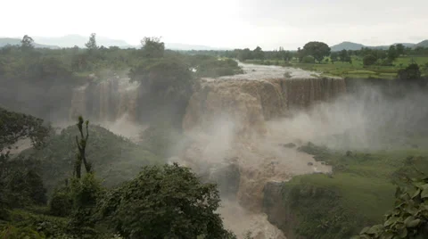 Blue Nile Falls 4 Stockbeeldmateriaal 29936401