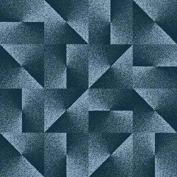 Blue noise grain stipple texture geometric pattern Illustrazione stock