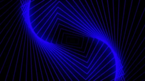 Blue north star hypnotic abstract animation background 스톡 동영상 265642460