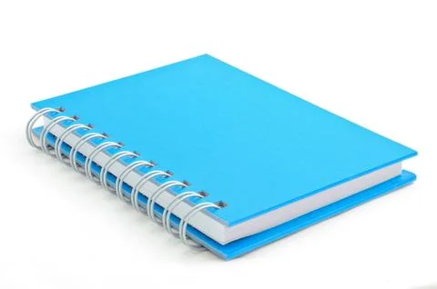 Blue Notebook Stock Photos