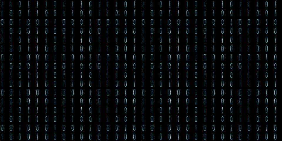 Blue numeric binary creative surface. Numeral tech design backdrop. Abstrac.. 库存插图