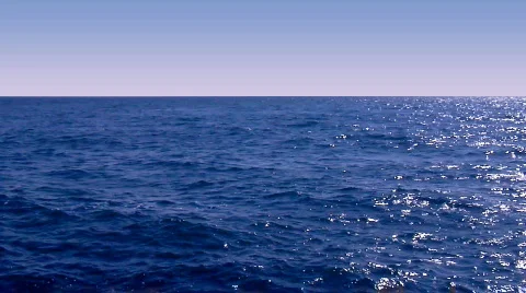 Blue ocean Stock Footage 708490