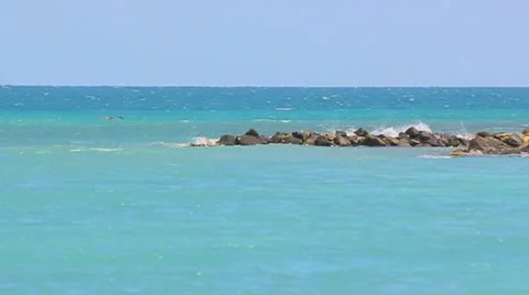 Blue ocean Stock Footage 8947964