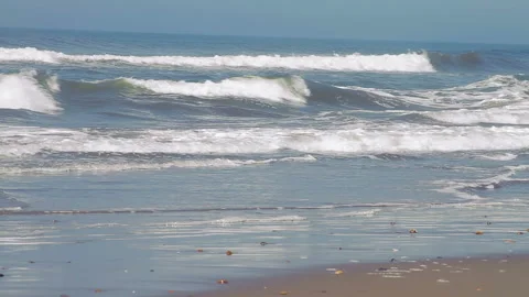 Blue ocean Stock Footage 335784748