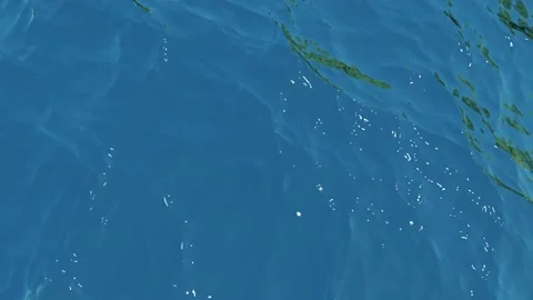 Blue Ocean Motion Background, Slow Wave, Relaxing Background Video Stock Footage 232386141