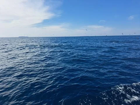 Blue ocean Foto stock