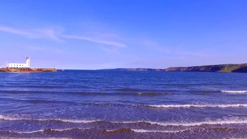 Blue Ocean Rise 動画素材 101797854