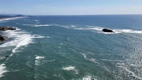Blue Ocean Scene Stock Footage 153930739