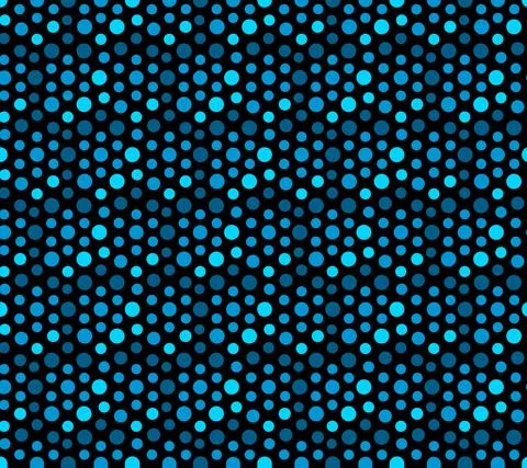 Blue ocean, sequins seamless pattern. Abstract vector background. Stock Illustration