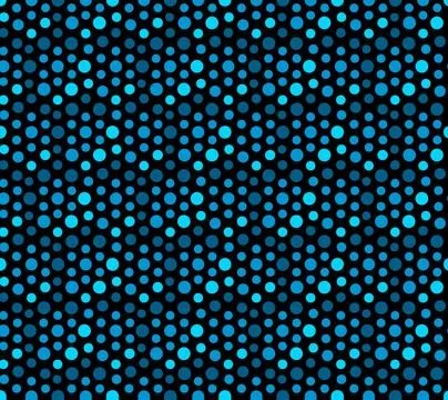 Blue ocean, sequins seamless pattern. Abstract vector background. Stock Illustration