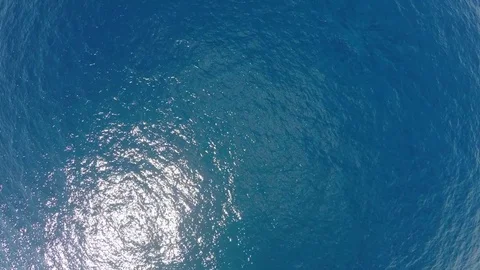 Blue Ocean On Sunny Day Stock Footage 79733962
