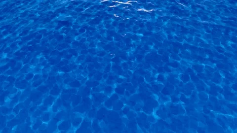Blue ocean surface ripple Stock Footage 198986492