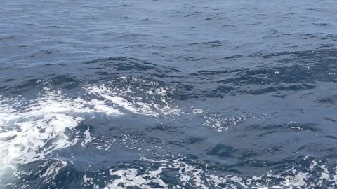 Blue ocean water in eastern Indonesia Stock Footage 284821952