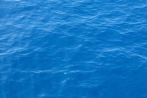Blue Ocean Water Surface Texture Background Stock Photos