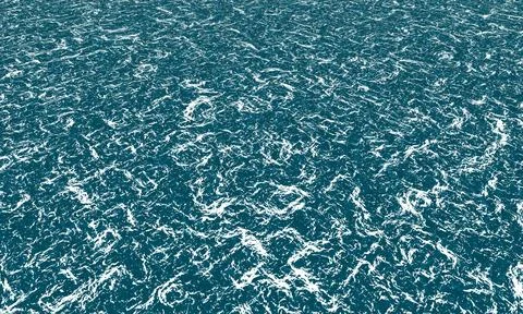 Blue ocean water texture creates an abstract sea surface background Stock Photos