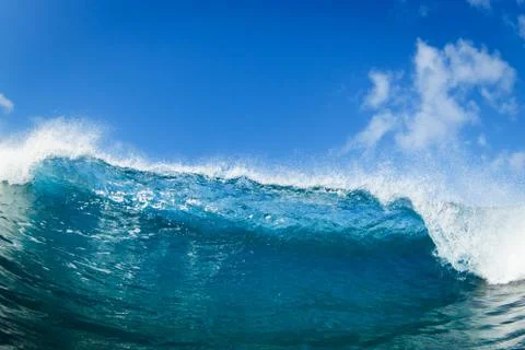 Blue ocean wave Stock-Fotos